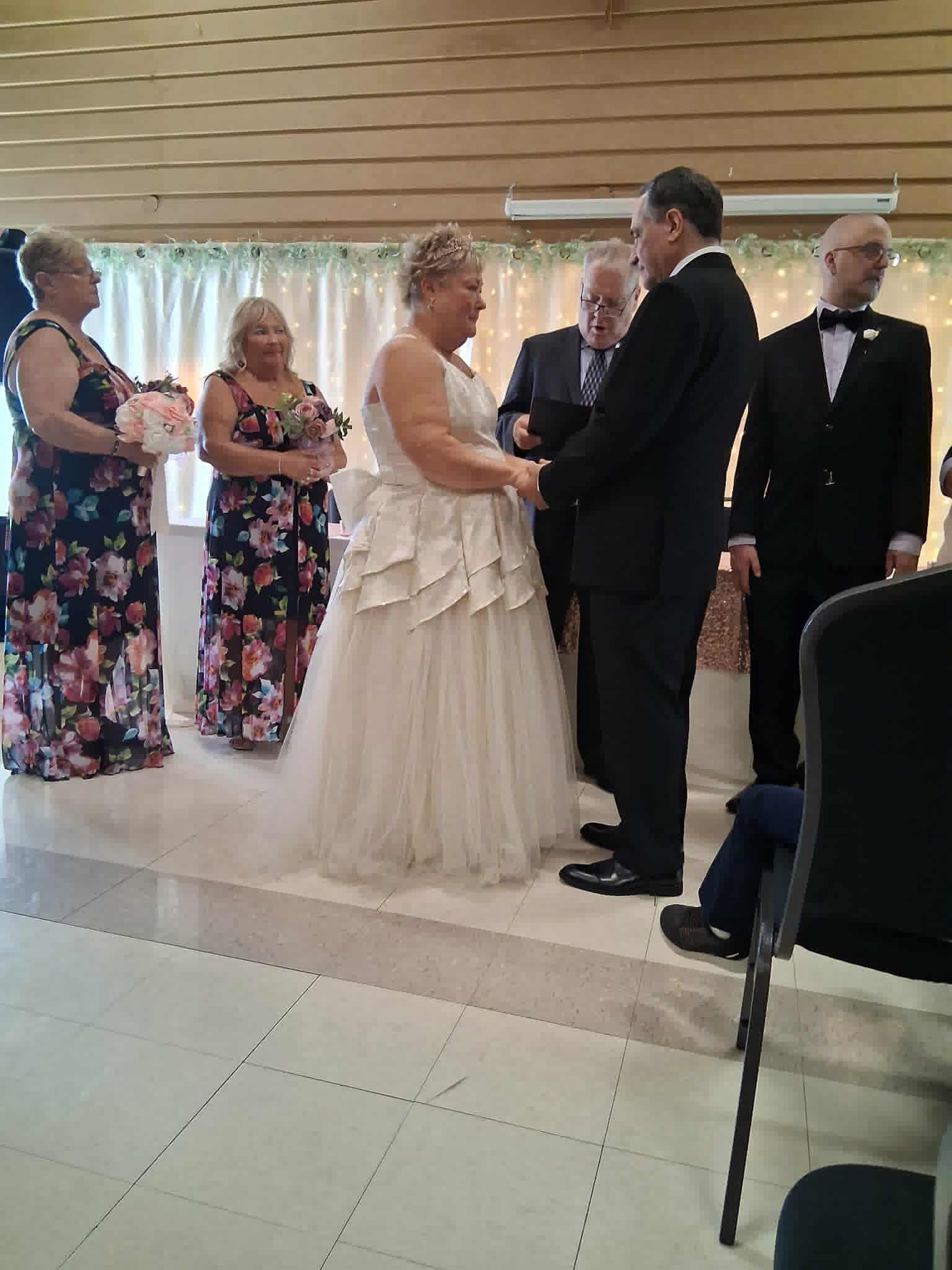 image of Bert and Charlie wedding party